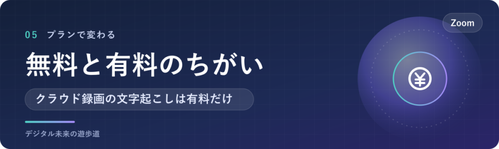 無料プランと有料プランでできること